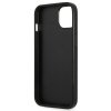 Guess GUHCP14SPSATLG iPhone 14 / 15 / 13 6.1 srebrny/silver hardcase SaffianoTriangle Logo